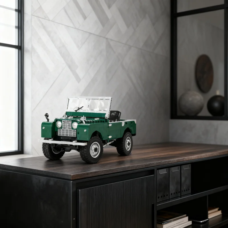 

3135pcs MOC Land Rover Series 1 80 Creator Expert Model Building Blocks Creative DIY Gift Display Decor Assemble Premium Adult