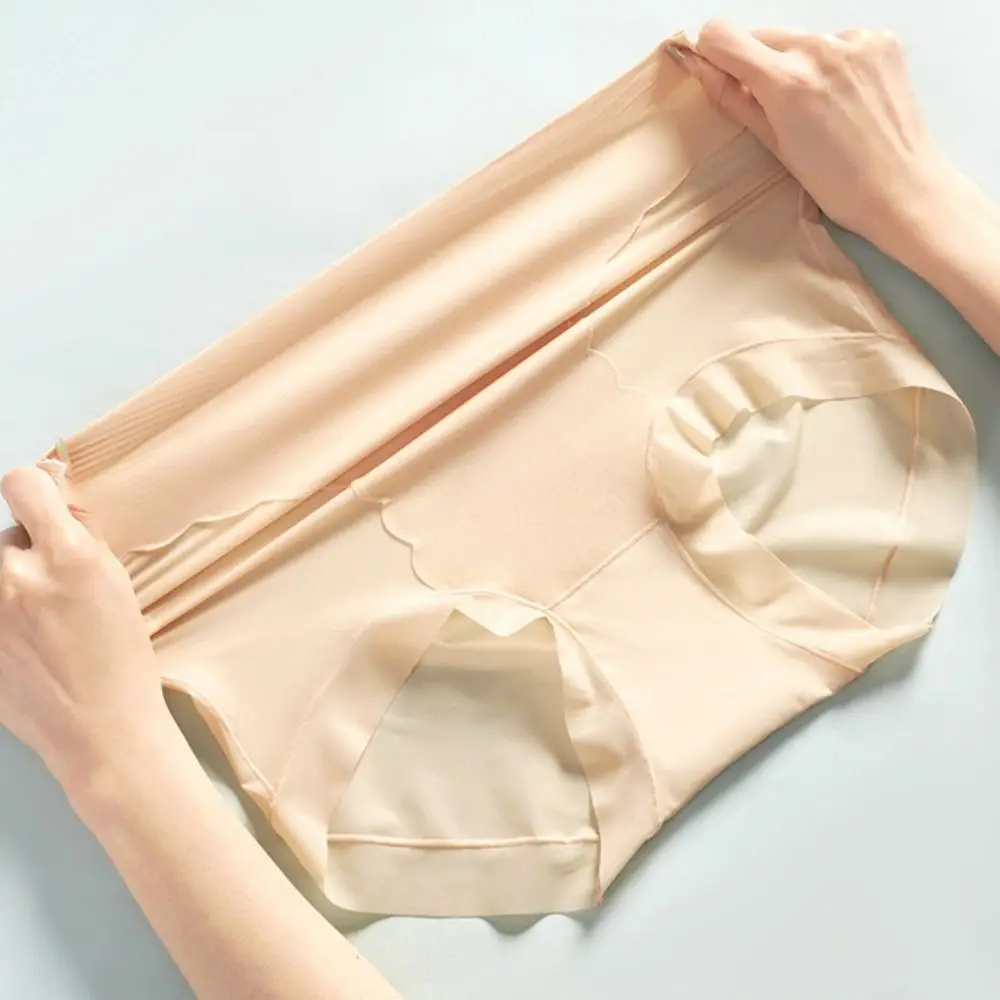 

Ice Silk Slimming Shapewear High Waist Shapers Tummy Control Underwear Seamless Belly Contracting Body Shaping Briefs Daily