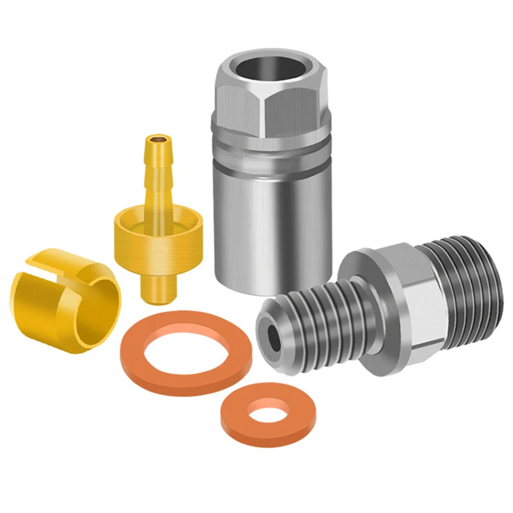 

Комплект соединений масляной трубы Велосипедная масляная игла из нержавеющей стали с модным дизайном Идеально подходит для применения 5 мм без модификаций