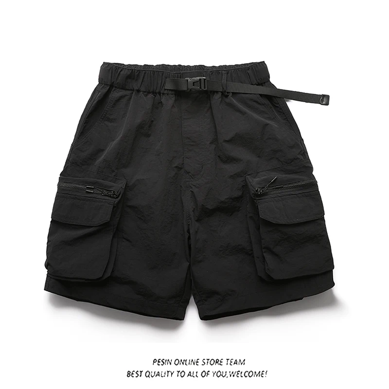 

Japanese Sle Outdoor Mountain Series Casual orts Five kets Qui Dry Workwear Loose Fit Summer Youth Active Sle