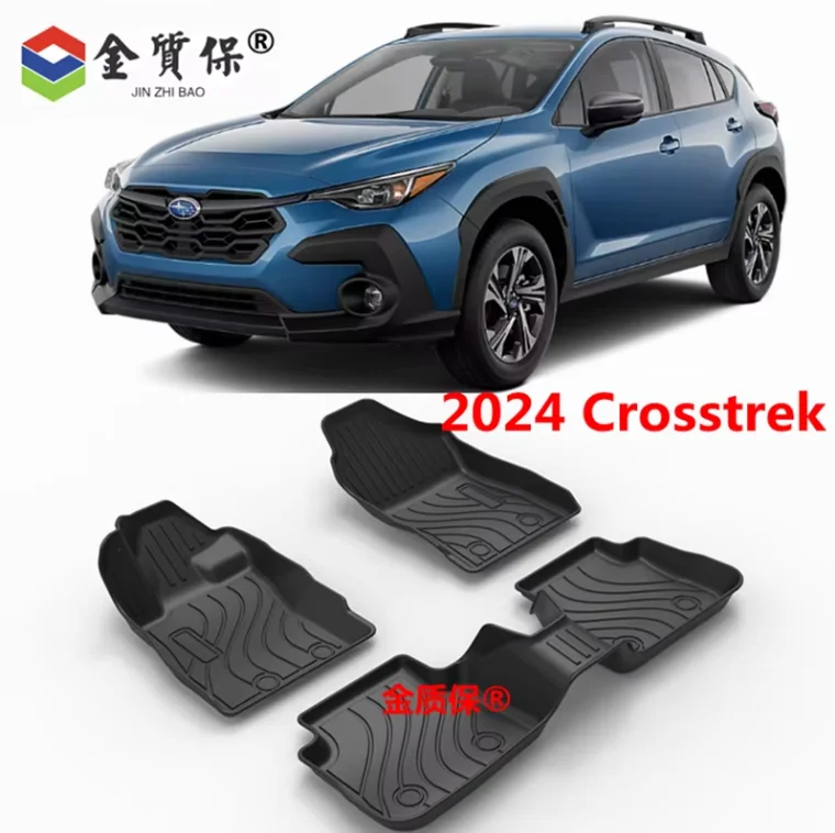 

Use for 2024 Subaru Crosstrek car carpet Crosstrek car floor mat Full Set Trim to Fit For Subaru Crosstrek waterproof floor mat