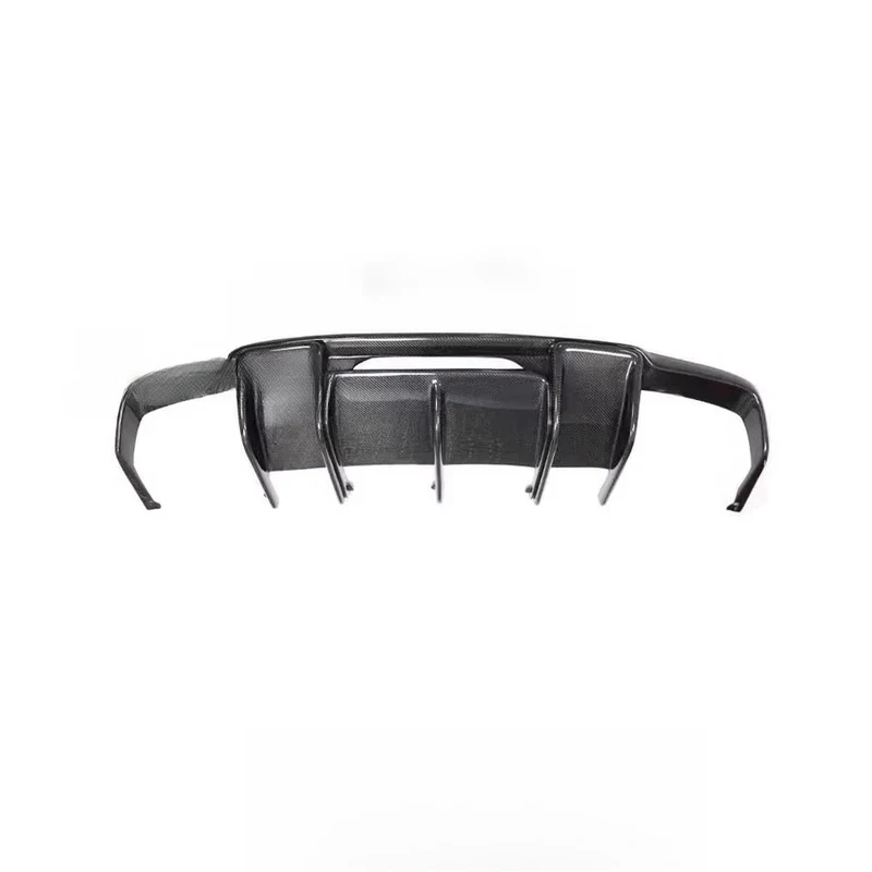 

R Style Carbon Fiber Rear Bumper Diffuser with LED Spoiler Lip for W218 Chassis 2011-2018