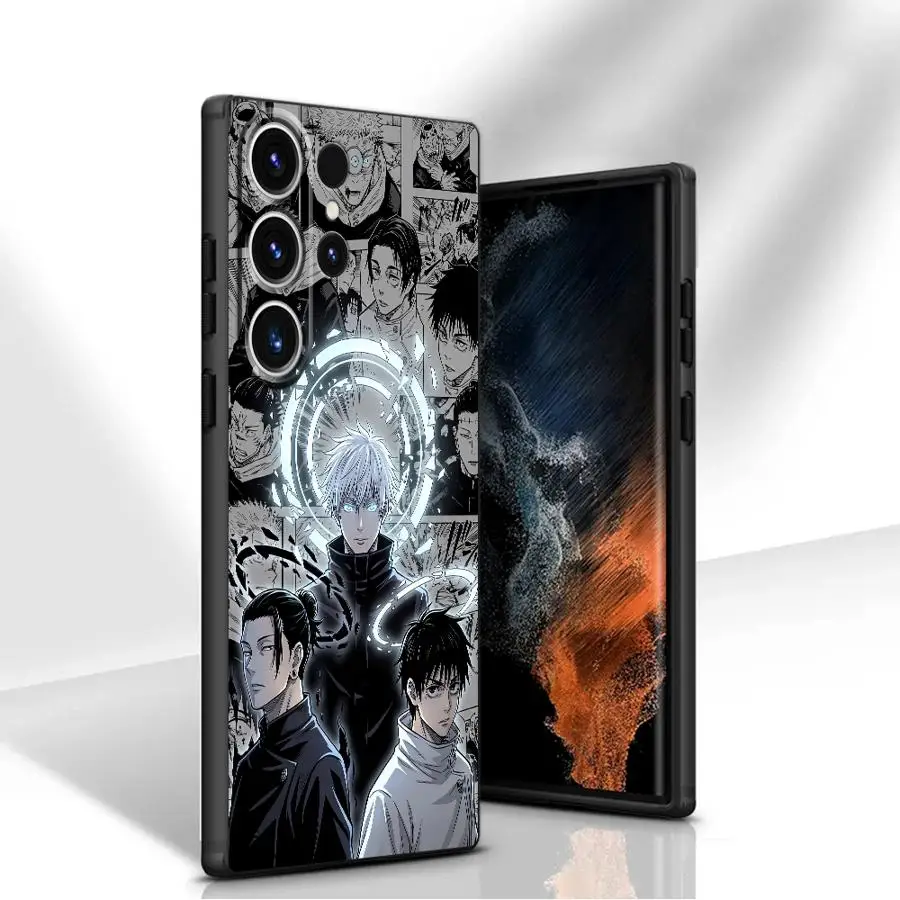 Cover Phone Case for Samsung Galaxy S26 S21 FE Ultra S24+ S23 S26+ S25 Note 10 20 S20 S24 S25 Plus Anime J-Jujutsus K-Kaisens