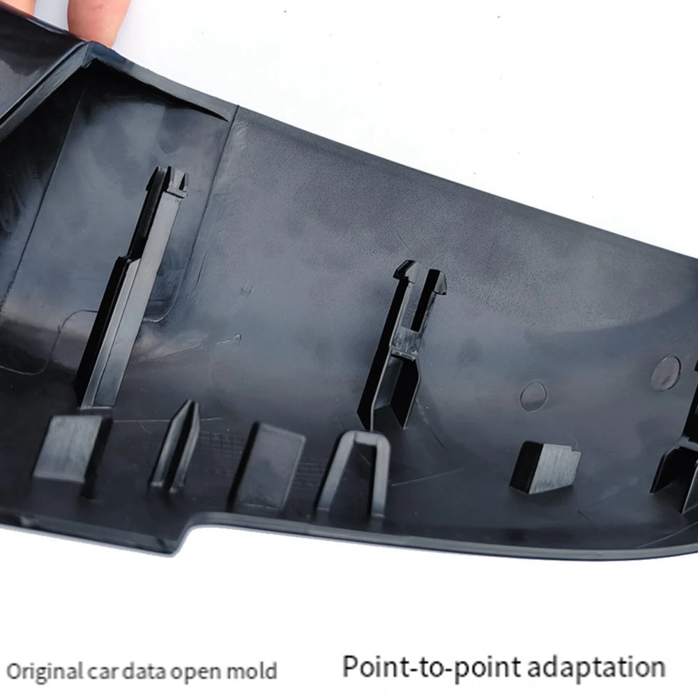 

Durable Rear View Mirror Cover Replaceable Material ABS Horn for BMW