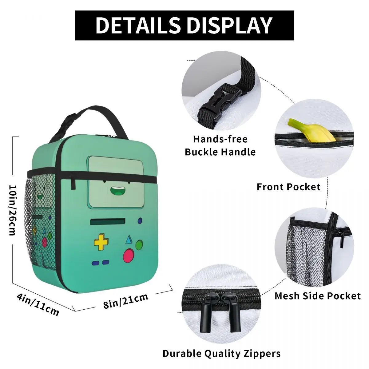 Lunch Boxes Adventure Time Jake Bmo Lunch Container New Arrival Cooler Thermal Lunch Box For Office