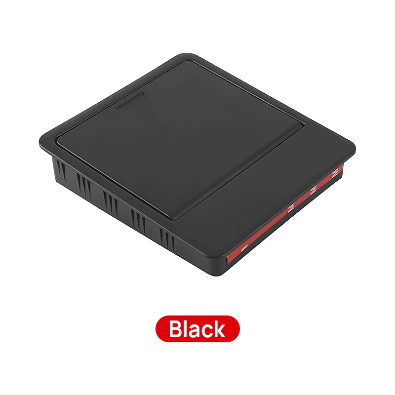 For Tesla Model 3 Y 2017 2018 2019 2020 2021 2022 2023 Car Center Console Armrest Concealed Storage Box Hidden Tray Accessories
