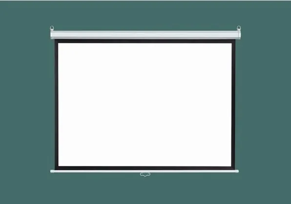 Movie Home Cinema Wall Mounted Pull Up/pull Down HD Projector Screen 72inch Manual Screen