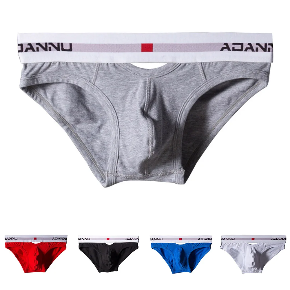 

For Everyday Use Breathable Cotton Low Waist Briefs Comfortable Daily Use XL 2XL Breathable Briefs Classic Style