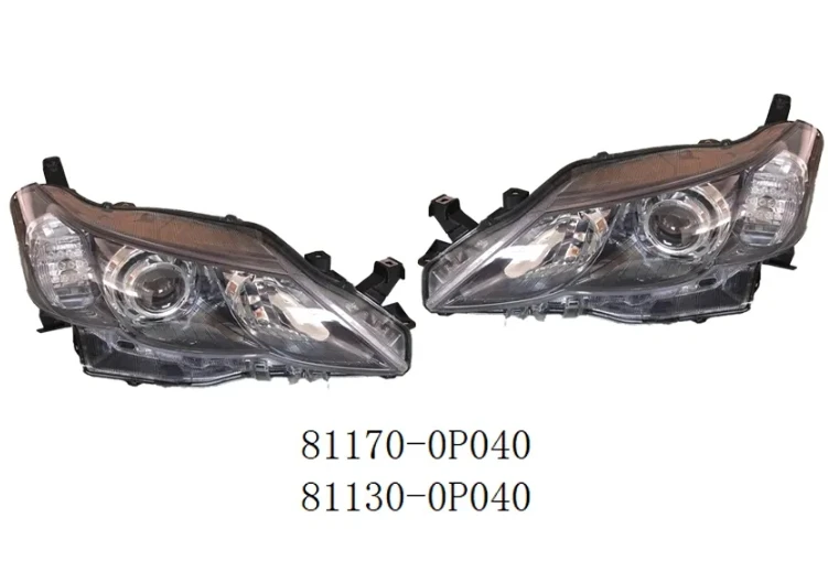 Blue Low Beam Xenon Headlight Headlamp for  Reiz 2010 2011 2012 2013 OE 81170-0P040 81130-0P040