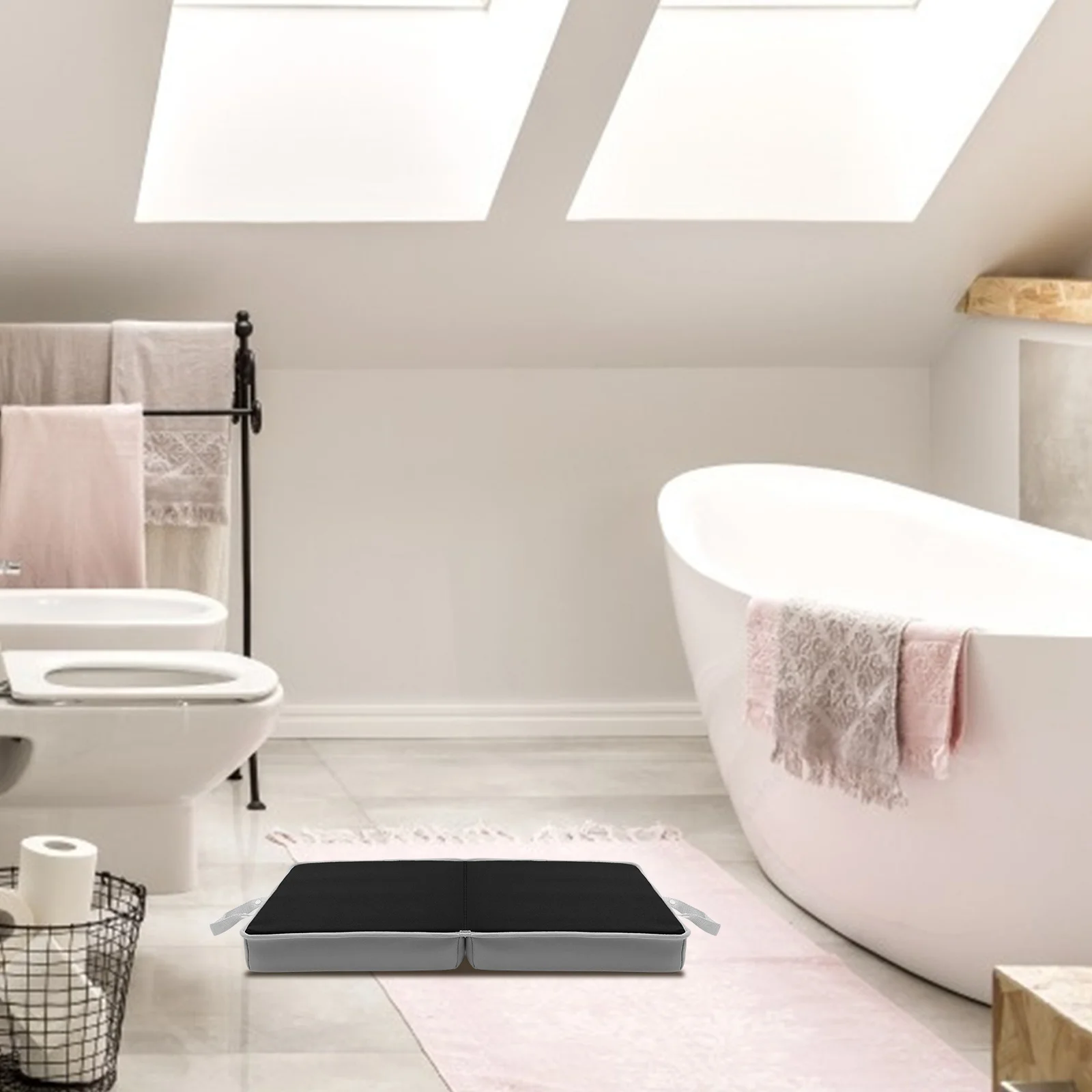 

1Pcs Foldable Yoga Cushion Kneeling Pad Support Mat for ABS Workout Balance Planks Training Yoga Cushion Flat Support Pad