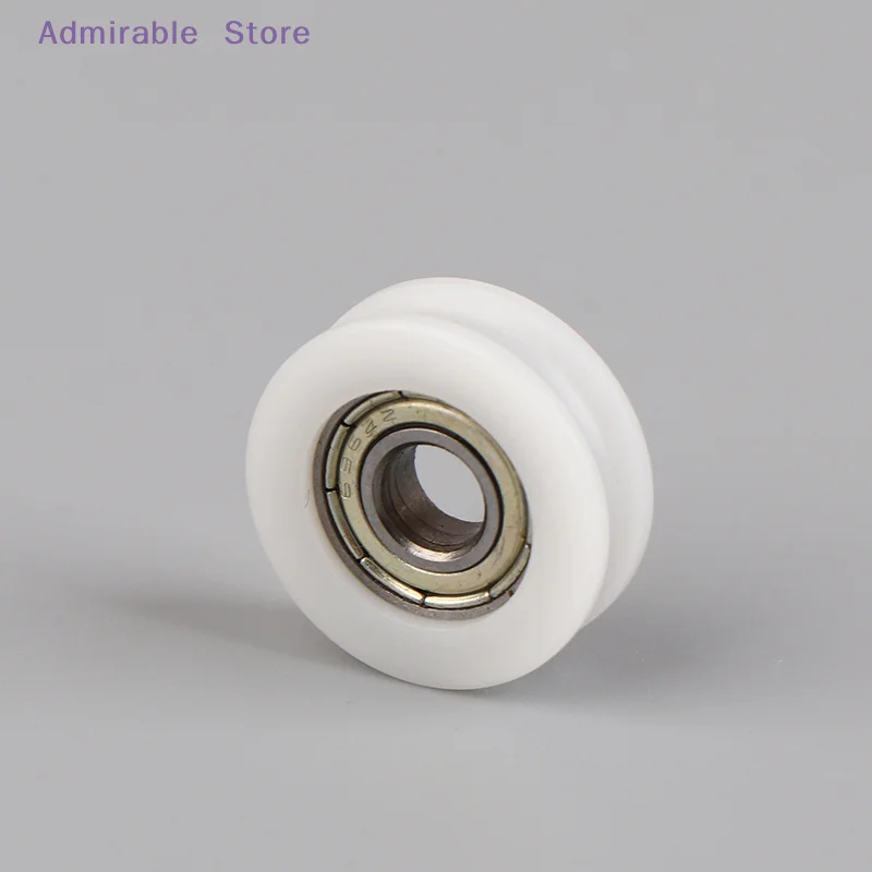 wMoving Door And Window Slide Wheel 626 Bearing Pulley 6*22*7MM Planar Wheel U-shaped Groove Nylon Pad Injection Material
