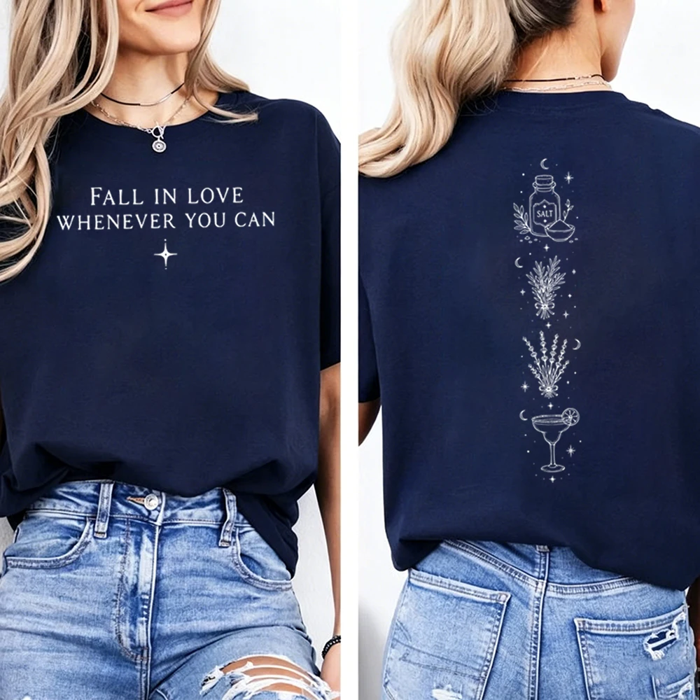 Praktisches Magic-T-Shirt mit beidseitigem Druck, Retro-Halloween-T-Shirt, Sally Gillian Owens Vintage-Film-T-Shirt, Hexengeschenk für Sie – Detail 9