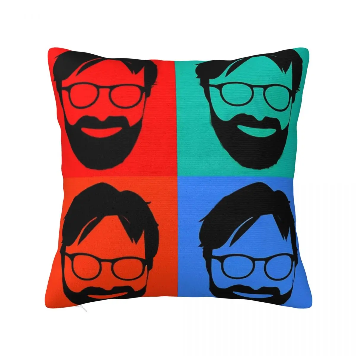 Jurgen Klopp Art Pillow Covers Polyester Car Cushion Case Cool Decorative Pillow Cover 40*40