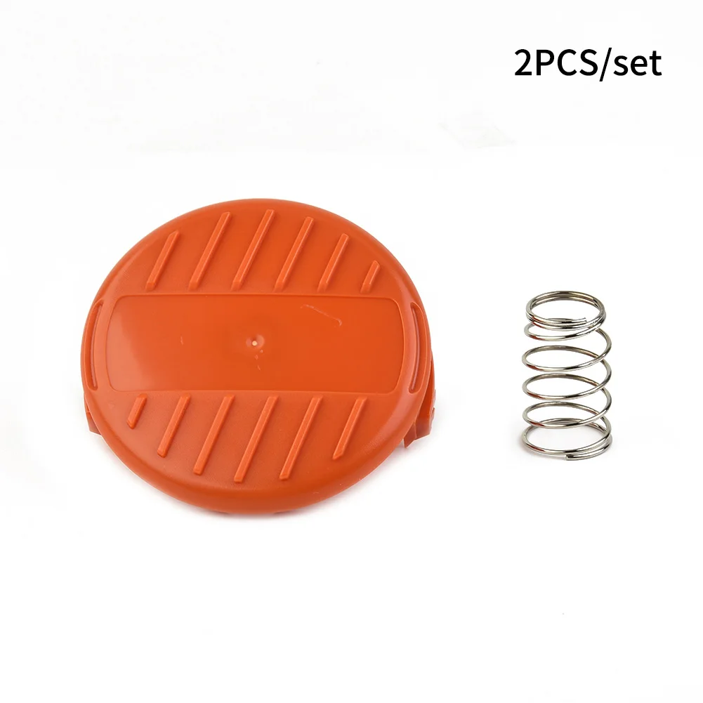 Spool Cap STC1820D Solid Spool Cover For BLACK DECKER STC1815 For Grass-Trimmer GL4525/ST4525 Lawn Mower Trimmer Accessories