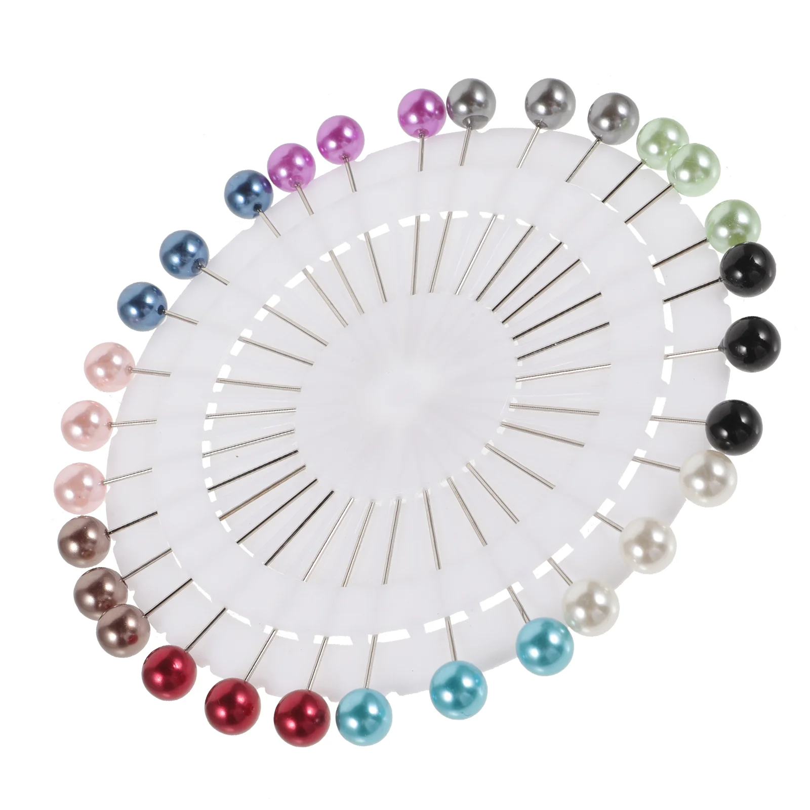 

30 Pcs Jewelry Pearl Long Scarf Buckle Travel Women Suits Pearls Metal Hijab Pins