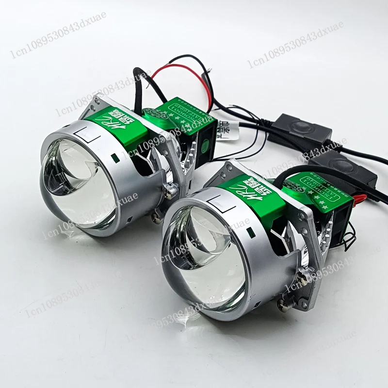 

90W3-inch direct laser LED double lens car headlight upgrade double lamp cup integrated sea 5 super bright fast start