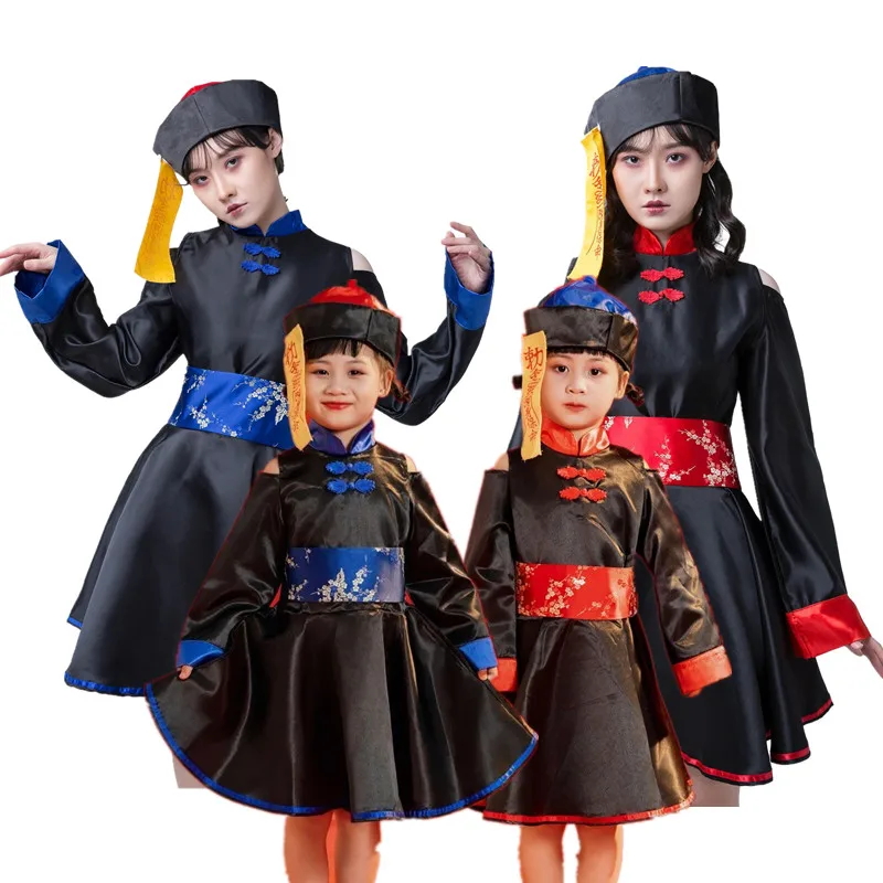 

loween Par Costume Dr Zombie Suit Children Adults Cute Outfit Funny Dr-Up Parent-Child Matching Clothes