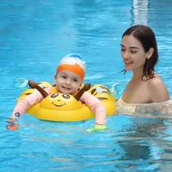 Swimbobo-flotadores inflables para niños y bebés, juguete de agua flotante, entrenador de cintura, anillo de piscina de PVC