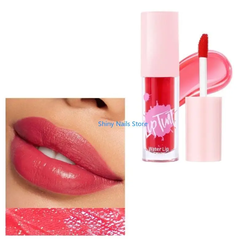 

6 Colors Fashion Lip Stain Easy to Color Hydrating Lip Tints Moisturizing Liquid Lipstick for Daily Makeup