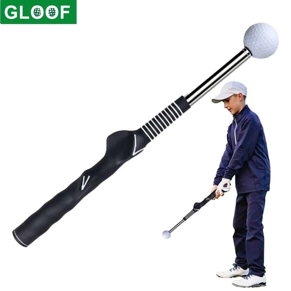 

Golf Swing Practice Stick Telescopic Golf Swing Trainer Golf Swing Master Training Aid Posture Corrector Practice Golf Exercise