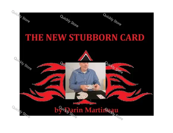 

The New Stubborn Card от Darin Martineau Magic Tricks (мгновенная загрузка) Быстрая отправка