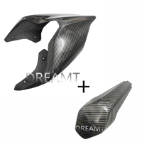 Plastic Rear Fairing Carbon Color Fit for Ducati Panigale V2 V4 V4S V4R Streetfighter V2 V4 V4S Moto Tail Seat Cover Cowl Panel