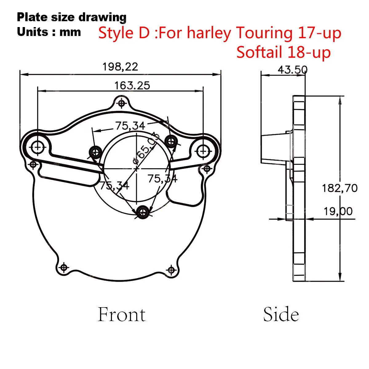 Contrast Cut duidelijkheid FLHX luchtinlaten luchtfilter Voor harley touring Classic FLHTC road king flhr softail sportster 883 1200