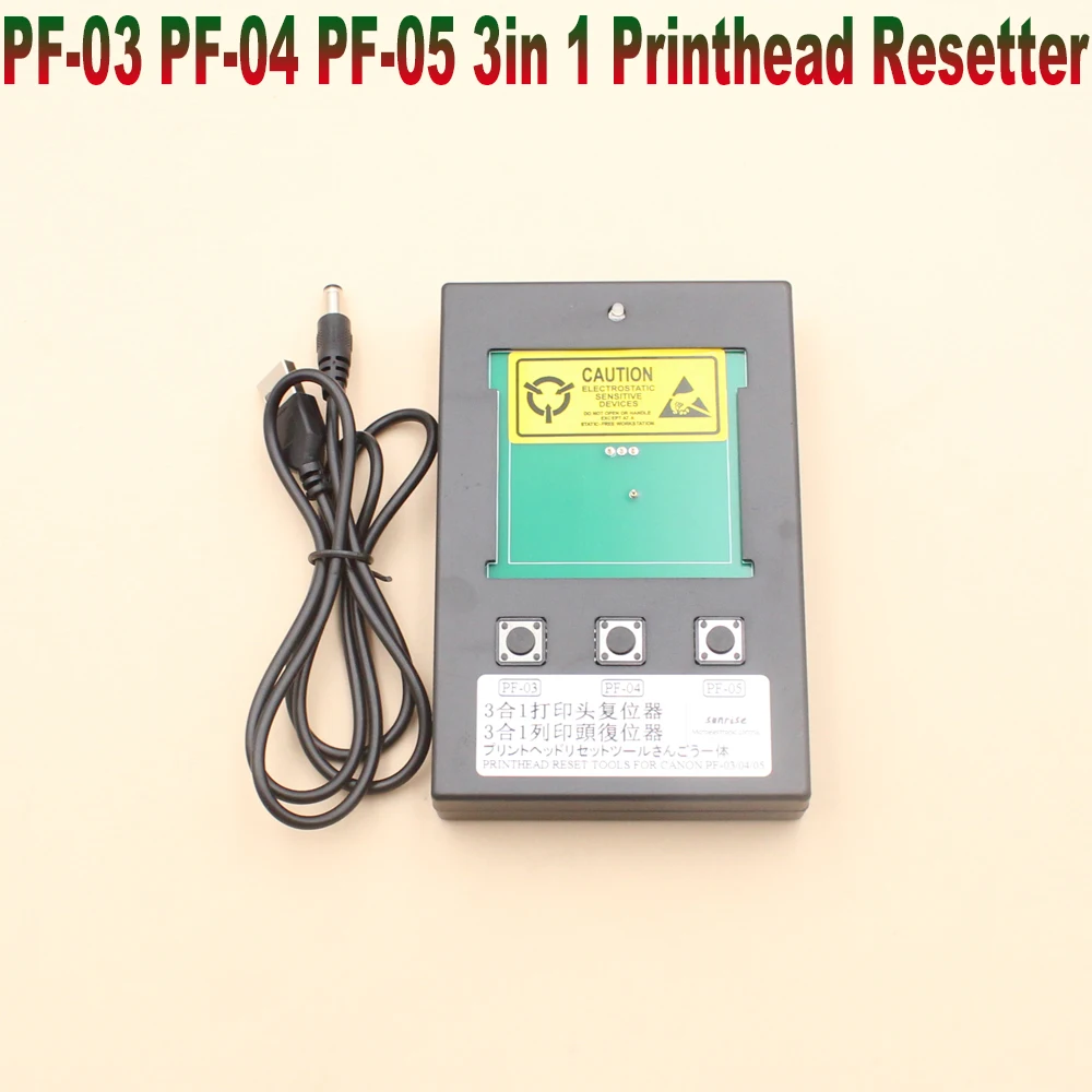 

For Canon PF03 PF04 PF05 3 in 1 Printhead Reset Tools for Canon iPF6300 iPF6300S iPF8300S iPF8310S iPF9400S Printhead Resetter