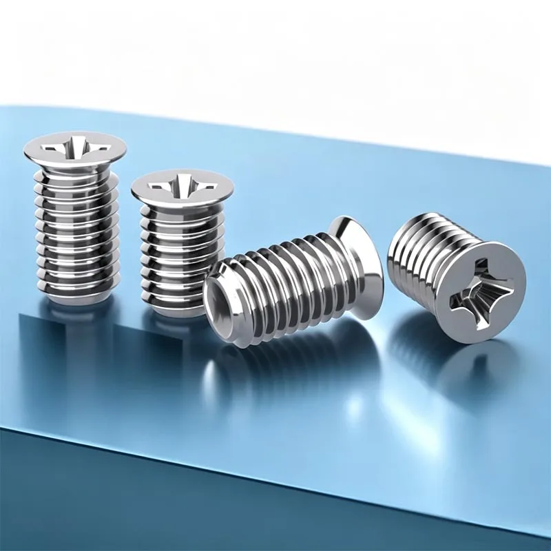 M1.6 M2 M2.5 M3 M4 304 Stainless Steel Small Head Diameter Thin Countersunk Cross Recessed Non-Standard Screw