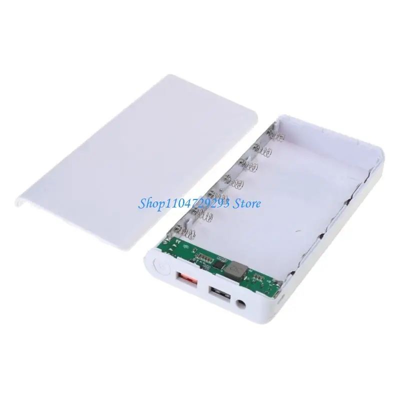 9V/12V Output Dual USB Output 7x18650 Battery for Case for She