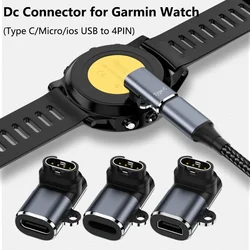 Garmin Watch Fenix7 7x 5s 6 6X 6S PRO Charging Adapter Type-c Chassis