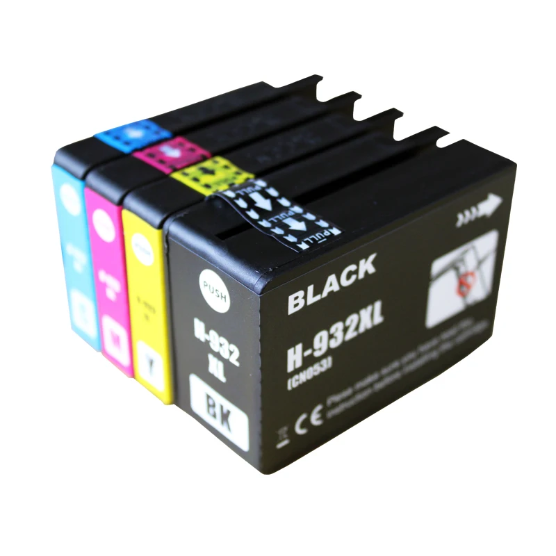 

Compatible hp932 hp933 XL CN053AN CN054AN CN055AN CN056AN Ink Cartridge for HP Officejet 6100 6600 6700 7110 7510 7512 7610 7612