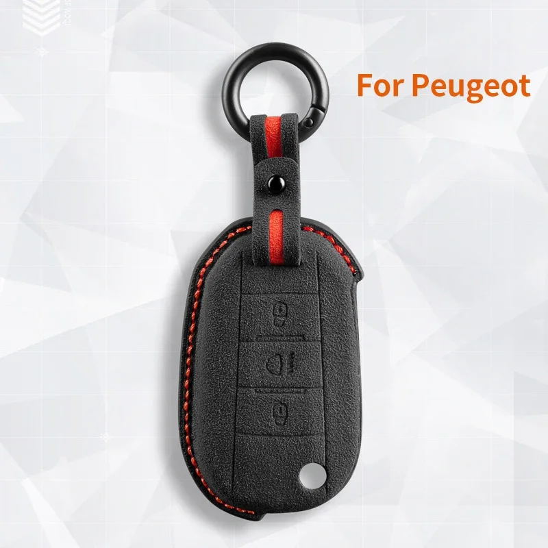 

Top Suede Car Folding Key Case Cover Shell For Peugeot 208 2008 308 3008 508 408 307 4008 for Citroen C3 C4 C5 C6 C8 Accessories