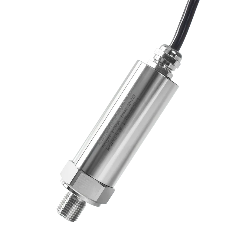 

DC 24V 0-600bar Pressure Transducer 4-20mA 0-10V M20*1.5 Direct Lead Pressure Sensor 0-5V RS485 Water Pressure Transmitter whole