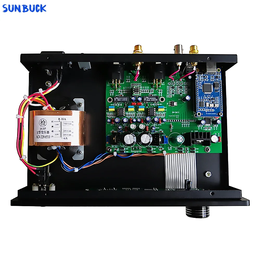 Sunbuck CSR8675 5.0 블루투스 DAC06 리모컨 밸런스 AK4493/AK4495 DSD xmos 디코더 HiFi 헤드폰 앰프