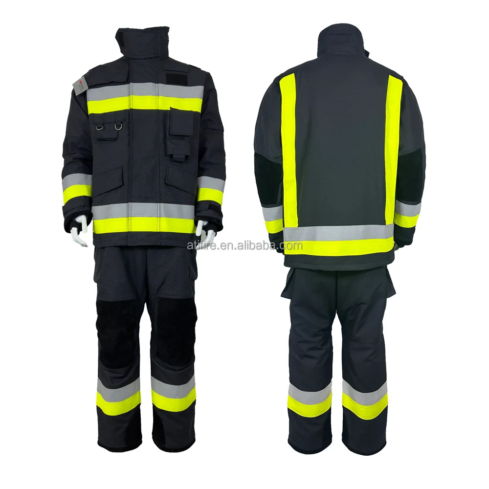 

Костюм пожарного Nomex, арамидная униформа пожарного, костюм пожарной, пожарная одежда, огнестойкий OEM, европейский стиль