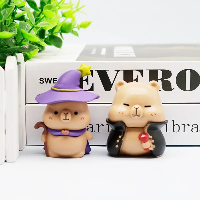 Cute Capybara Cos Mummy Blind Box Figurine, Trendy Toy, Car Dashboard & Desktop Ornament, Collectible Model Gift for Men Women