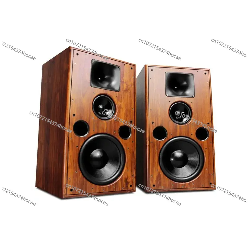 

A-1321 12 Inch Passive Bookshelf Speaker HIFI Fever 3 Frequency Horn Tweeter Double Guide Hole 180W 4/8Ohm