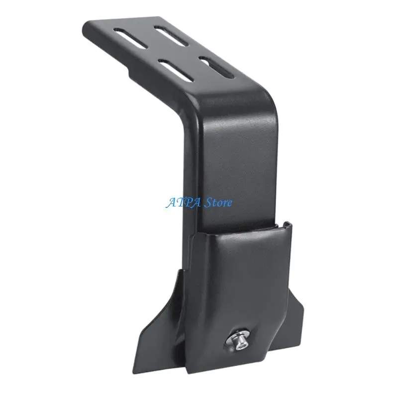 U13C Aluminum Roof Rack Rain Gutter Mounting Support Brackets Adjustable 12-23cm Height Fit Most SUVs and Off Roading Trucks