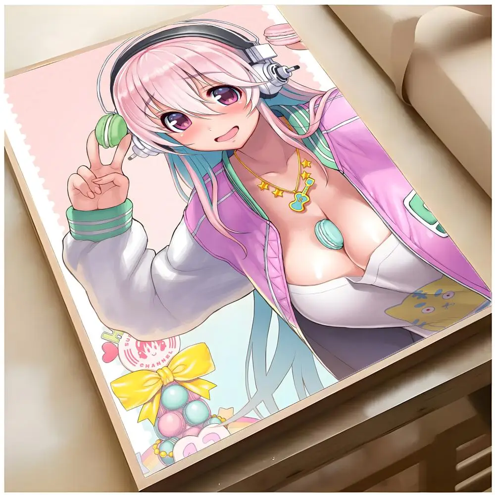 Niedlicher Anime-Charakter S-Super Sonico Poster Superior Home Space Pub Indoor Dekorative Kunst & Wohndekoration – Detail 17