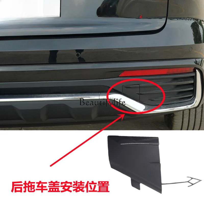 Front and Rear Bumper Trailer Hole Cover Trailer Hook Traction Hole Cover Trailer Cover