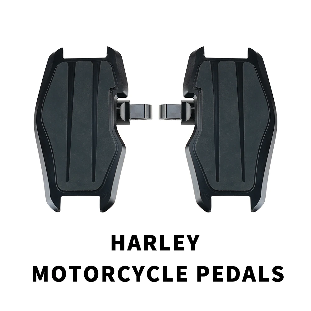 

Motorcycle Floorboard Front Footrest Driver Footpeg Pedal For Harley Touring Electra Street Glide Dyna 883 X48 750 1200L Softail