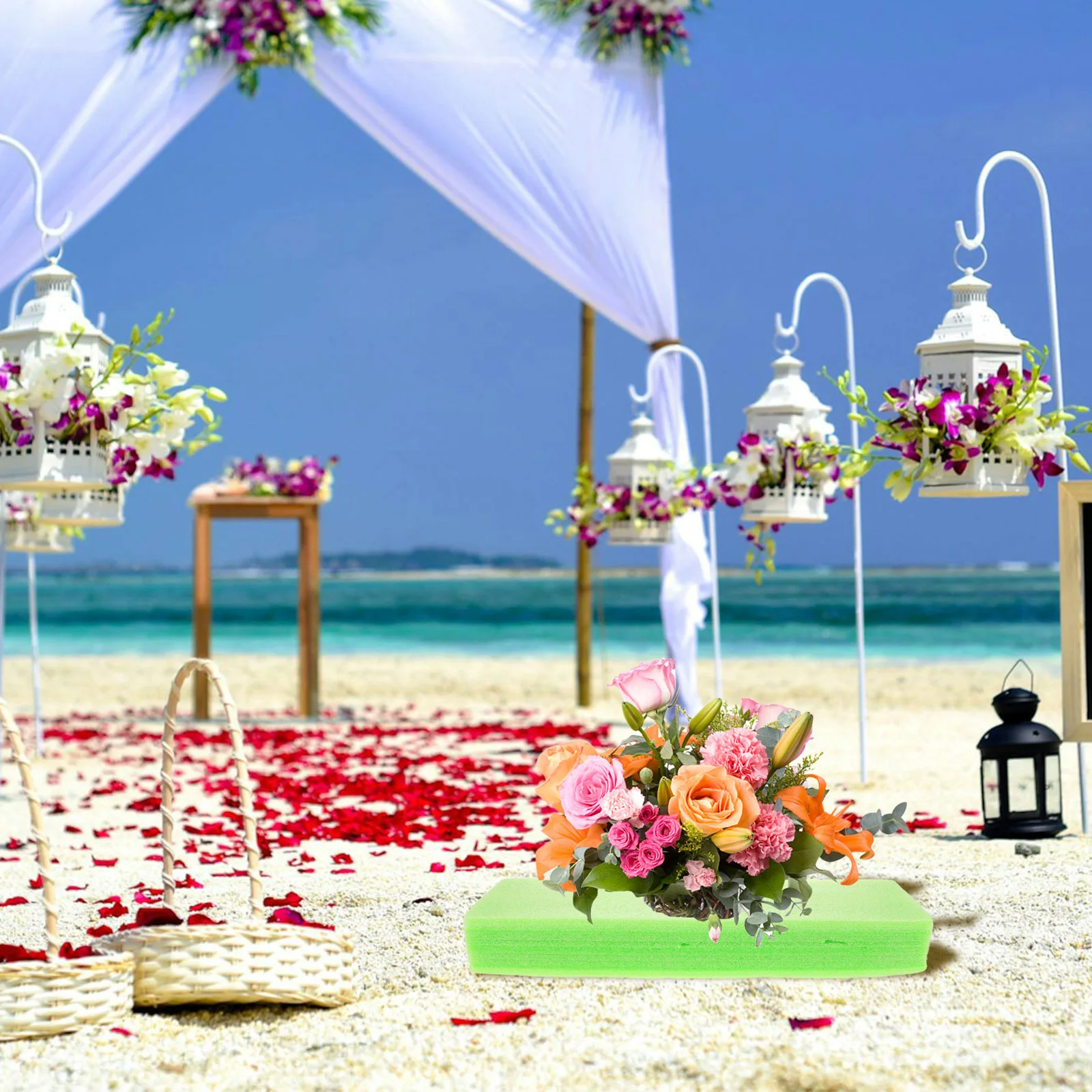 

Flower Arrangement Foam Block Durable Floral Foam Base for DIY Flower Projects Florist Supplies Florist Supplies