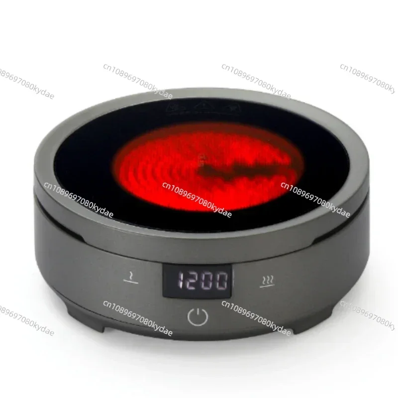 

1200W Electric Ceramic Stove Household Moka Pot Coffee Making Tea-Boiling Stove Suitable for 9barista and Milk Frother