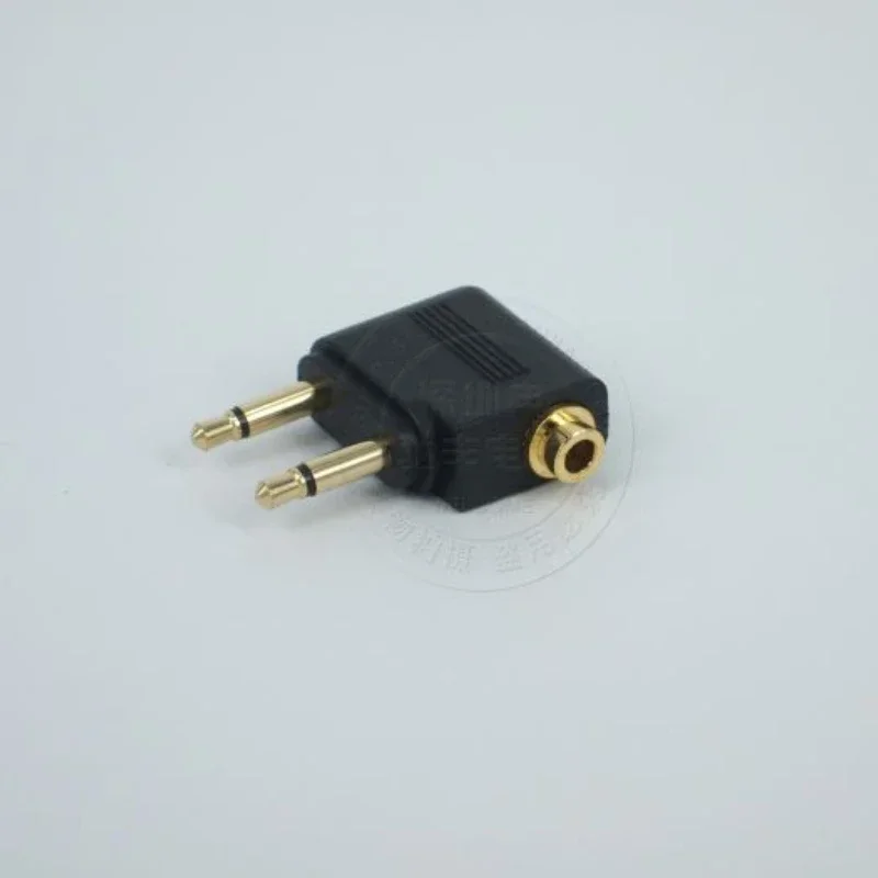 For Airline Airplane Travel Earphone 3.5mm Jack Audio Headphone Converter Adapter Headset Connector Plug Adaptor