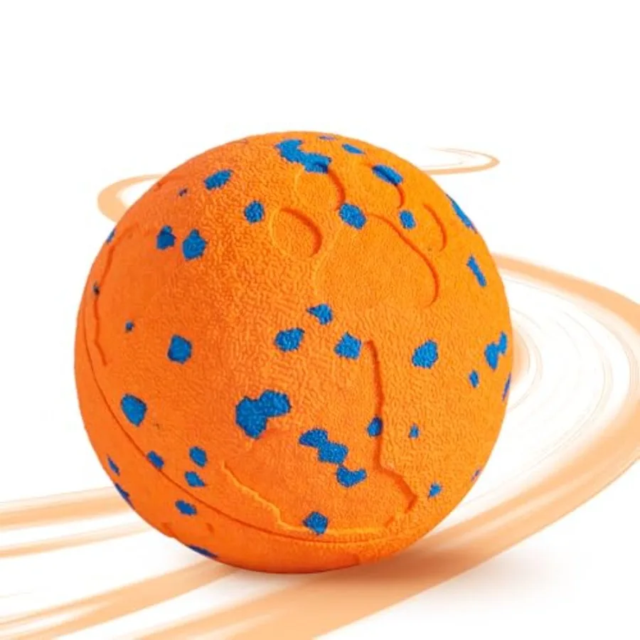 

Интерактивный шарик для собак, движущаяся прыгающая игрушка для домашних животных для больших собак, перезаряжаемая через USB, прочная игрушка с автоматическим перемещением синего цвета для активных больших размеров
