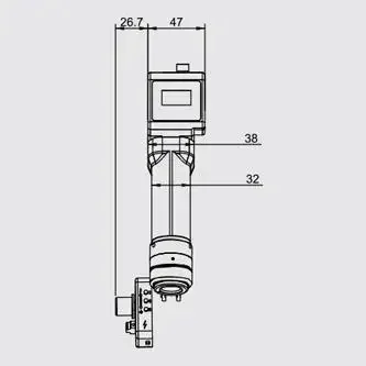 Yunyi Qilin V20 Fiber Laser Welding Gun Head