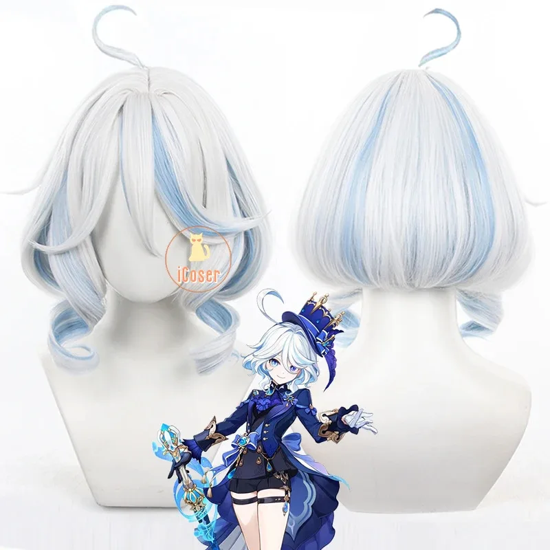 ชุดคอสเพลย์เกม Genshin Impact ฟุนินะ พร้อมหมวก วิกผม ปนูมา โอซิอา เทพแห่งความยุติธรรม เป็นอุปกรณ์ประกอบฉากสำหรับผู้หญิง
