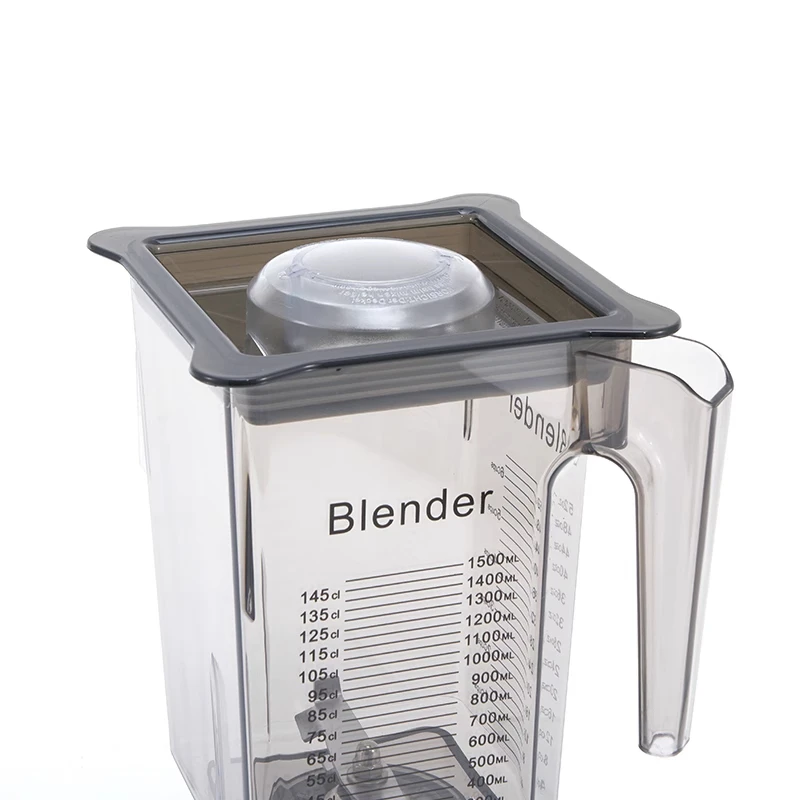 For Blendtec jar 50oz professional/commercial mixer jar with stainless steel blades and ventilation cover