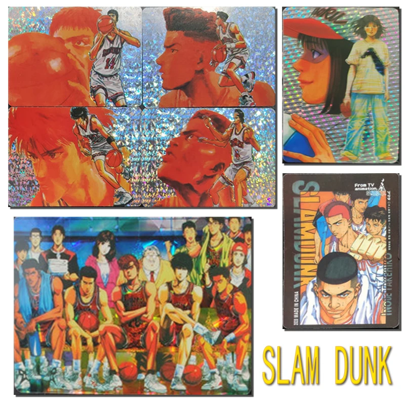 

Slam Dunk Rukawa Kaede Sakuragi Hanamichi Haruko Akagi Homemade Color Flashcards Children's Toys Game Collection Birthday Gifts